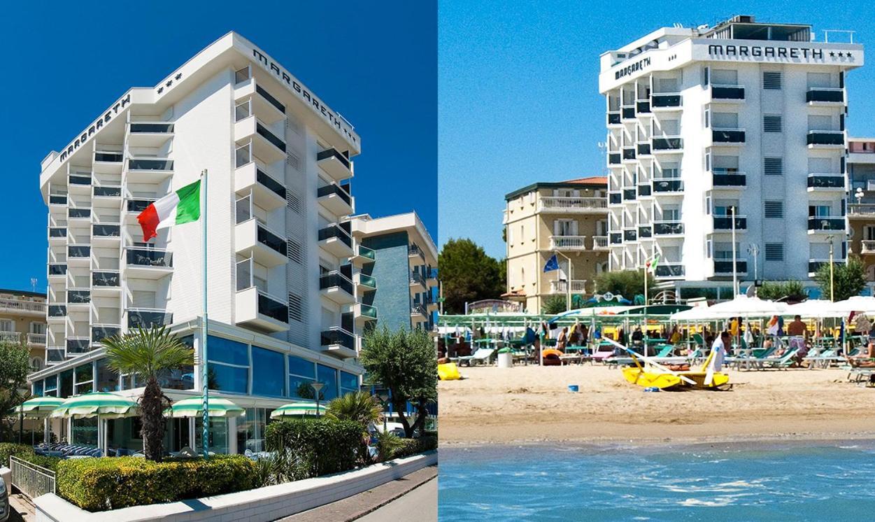 Hotel Margareth Riccione Bagian luar foto